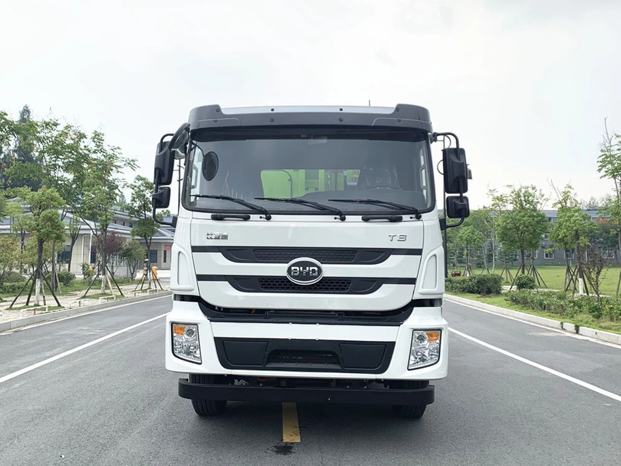 12方比亞迪T8純電動(dòng)壓縮垃圾車