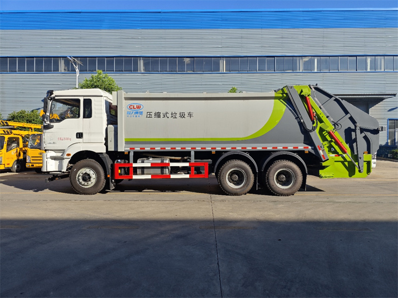 國六18立方陜汽德龍后雙橋 壓縮垃圾車