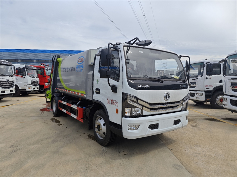 湖北 國六9立方東風多利卡D7 壓縮垃圾車